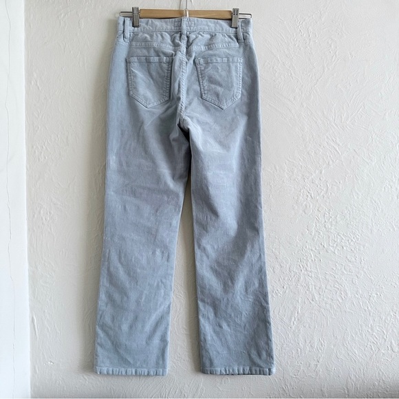 Joie Maza Thistle Light Blue Crop Flare Corduroy Pants Size 2 - Picture 5 of 11